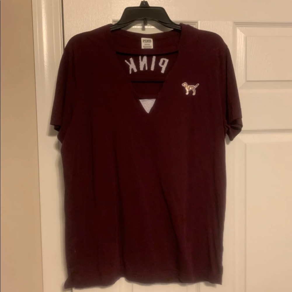 Red burgandy VS too